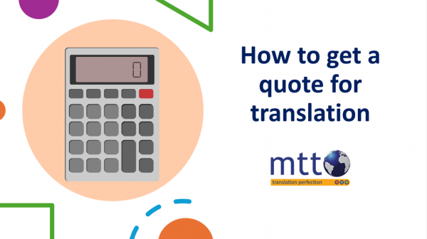 How to get a quote for translation