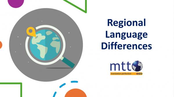 Regional Language Differences